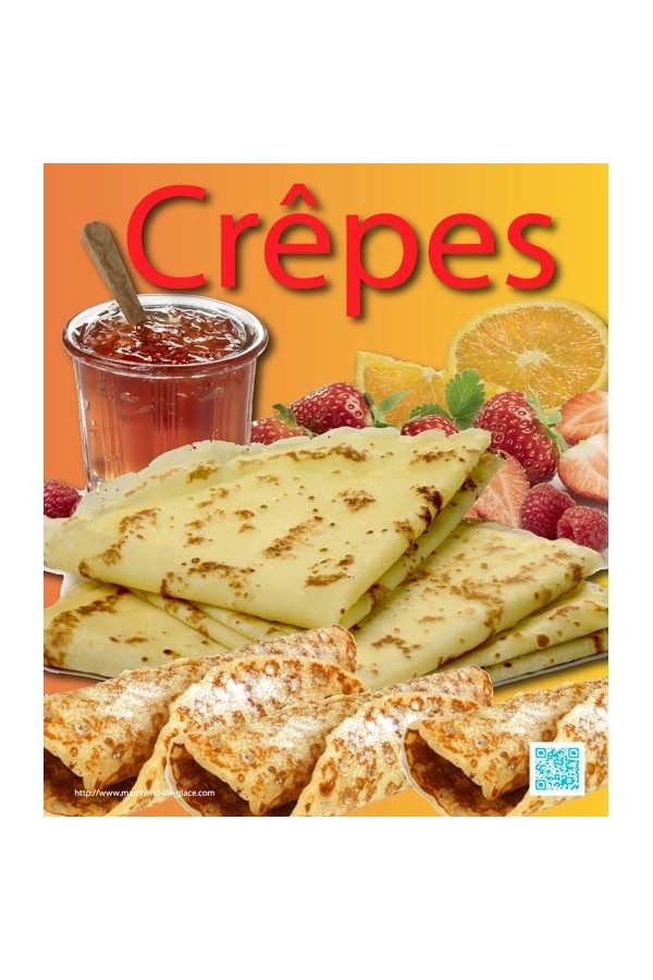 Affiche Crêpes