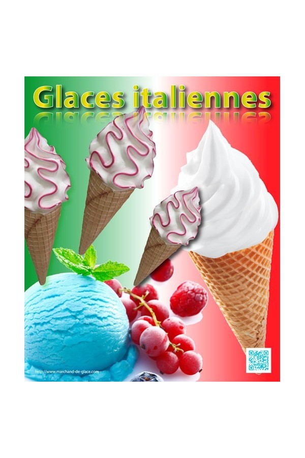 Affiche 4 Glaces italiennes